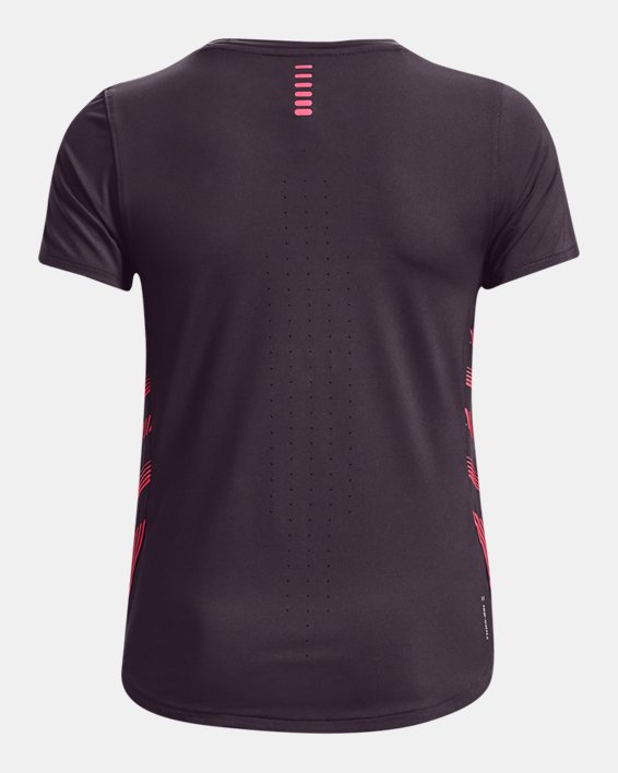 T-shirt UA Iso-Chill Laser pour femme, Purple, pdpMainDesktop image number 8